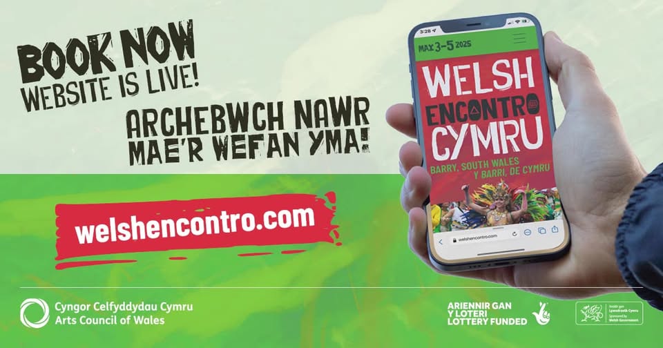 Welsh Encontro 2025 booking now open at welshencontro.com