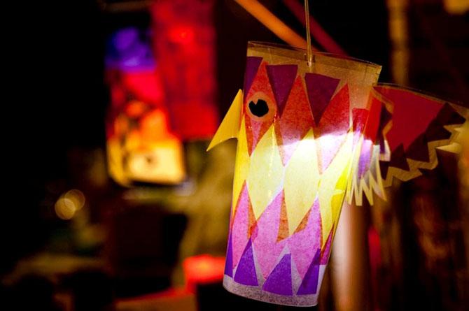 Caerphilly Lantern Parade and Christmas Lights